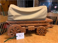 COOL WOOD WAGON LAMP!