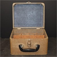Vinatge Slotted Box w/ Handle