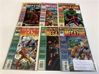 Marvel Super-Heroes Megazine #1-6 Complete Series