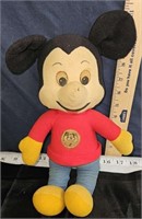 1950's mickey mouse stuffed (plays music)