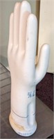 GLAZED PORCELAIN HAND MODEL