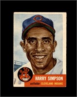 1953 Topps #150 Harry Simpson VG to VG-EX+