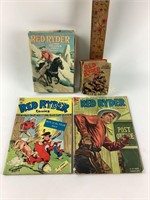 Red Ryder books & comics (4 pieces)