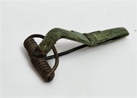 Ancient Roman Bronze Fibula