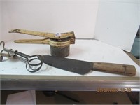 Vintage Knife ,Juicer , Hand Mixer