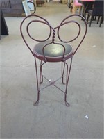 Vintage 3ft Butterfly Back Wired Metal Stool
