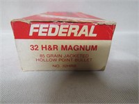 50 Rounds Federal 32 H&R Magnum