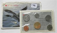 1989 Canadian Uncirculated 6 Coin Set