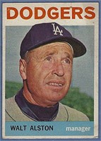 1964 Topps #101 Walt Alston Los Angeles Dodgers