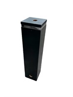 Black & Chrome Display Pedestal