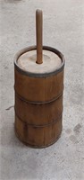 Antique Butter Churn with Lid