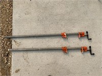 2- Bar clamps