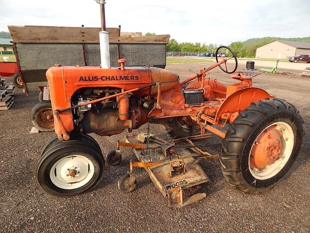 Allis Chalmers C tractor; 1941 Model; it has been