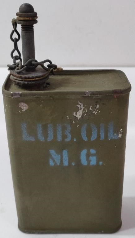 Military Machine Gun Oil Can