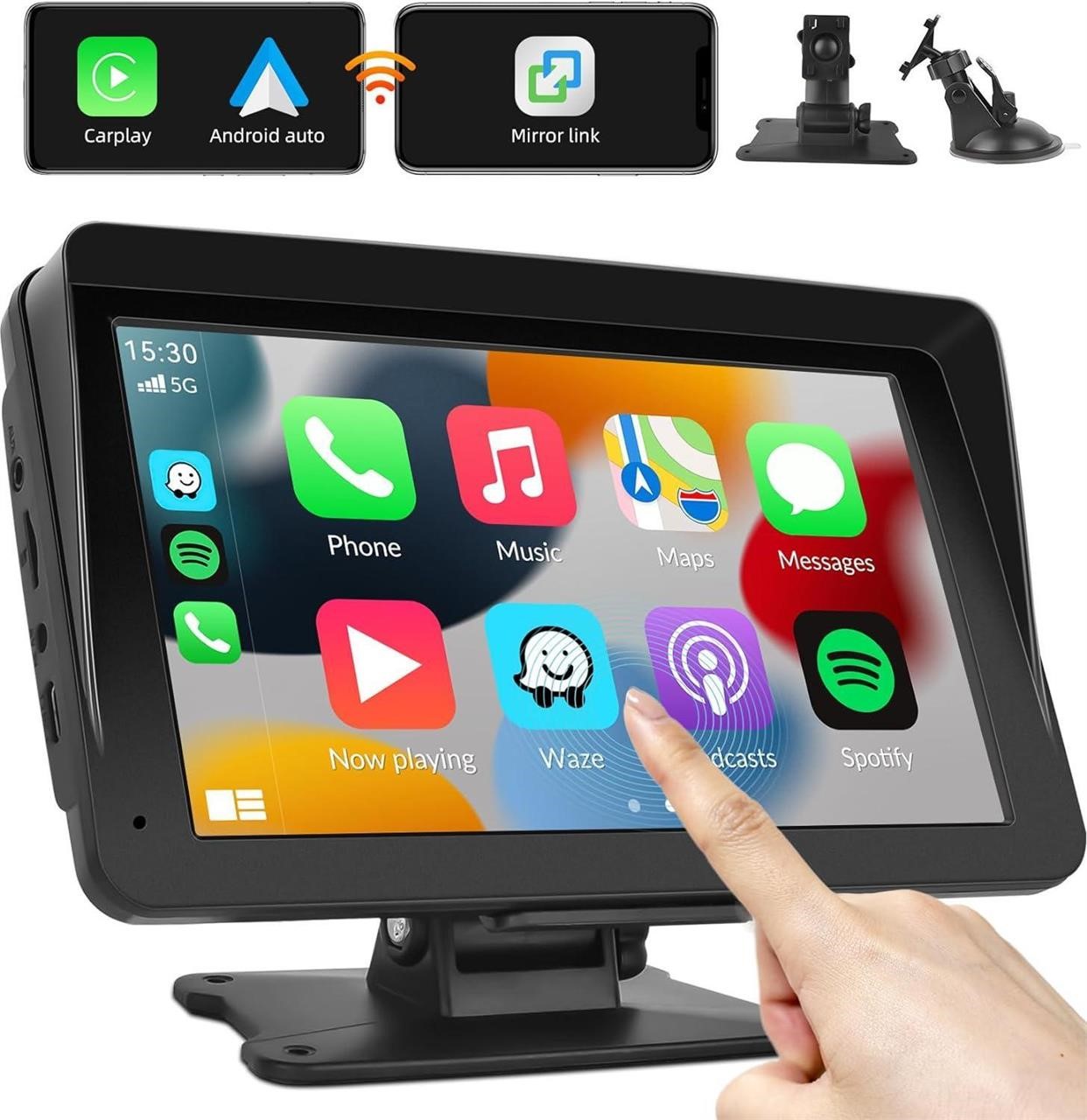 7 HD Touchscreen Car Stereo