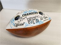 NFL Chargers Ball, Signed