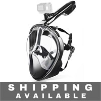 ZIPOUTE Snorkel Mask Full Face