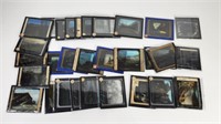 ASSORTED LOT OF ANTIQUE GLASS SLIDES