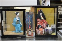 Japanese Dolls (set Of 3)
