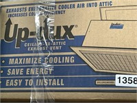 UP DUX CEILING TO ATTIC EXHAUST VENT RETAIL $80