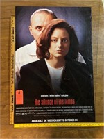 Original 1991 "The Silence of the Lambs"  Double S