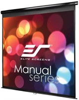ELITE SCREENS 113" PULL DOWN PROJECTION MANUAL