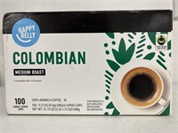 100 PACKETS COLOMBIAN MEDIUM ROAST ARABICA COFFEE