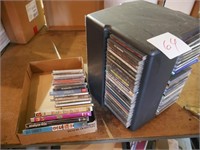 CD's & a few DVD's