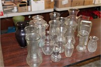 Glass Vases Lot