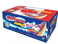 70-Pk Mr. Freeze Jumbo Freeze Pops, 150ml