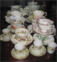 10 Tea Cup/ Saucers