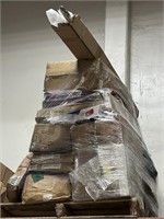 Pallet of Mixed Auto Parts, Brake Pads, Rotors