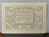 1920 German banknote