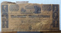 $100 the Bank of United States banknote