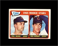 1965 Topps #386 Cubs Rookie Stars EX to EX-MT+