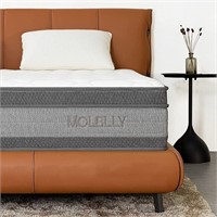 Molblly King Mattress, 12 Inch Cooling-Gel Memory
