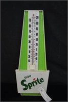 Vintage 18" Sprite Wall Mount Ad Thermometer