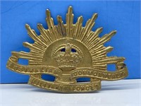 Ww2 Australian Cap Badge