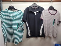 NEW 3 Ladies Size XL S/S Tops