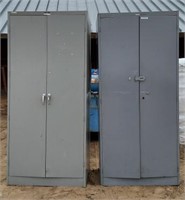 2--Metal Storage Cabinets