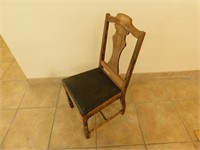 Decorative wooden chair