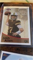 2018 Sage Hit Aspire Josh Allen Rookie Card