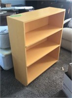 3 Shelf Solid Wood Painted Bookcase