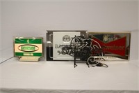 4 PC. BEER ADVERTISING LOT: