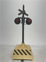 Lionel railroad crossing piece broke