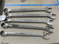 (5) Proto Heavy Duty Wrenches