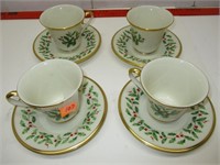LENOX Cup and Saucers/MINT Condtion