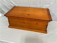 Small Wooden Blanket Chest