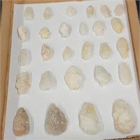 27 Cecil County arrowheads,  Charlestown look at