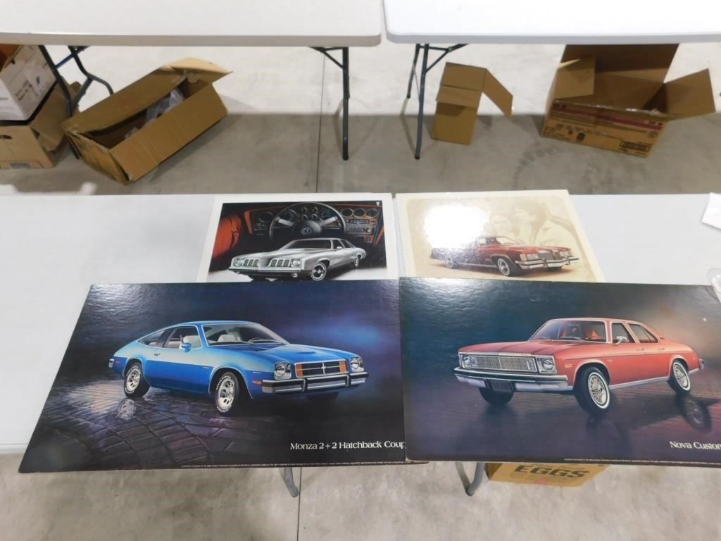 Pontiac and Chevrolet Dealer Prints